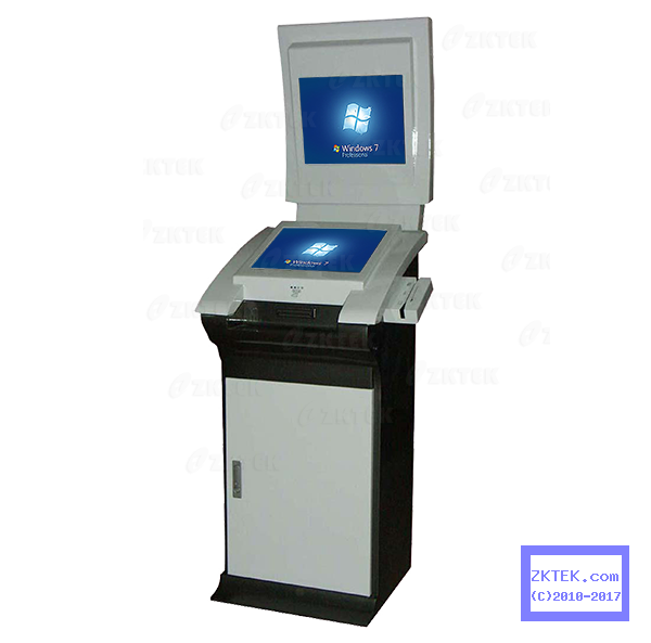 TD17 touchscreen bank card payment kiosk